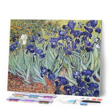 Cargar imagen en el visor de la galería, Punto De Cruz Diamante - Punto De Cruz Diamante - Van Gogh Flores - Figuredart - Flores Obras De Arte Punto De Cruz Diamante Reproducción
