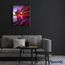 Cargar imagen en el visor de la galería, Punto De Cruz Diamante - Punto De Cruz Diamante - Cielo Rojo - Figuredart - Paisajes Punto De Cruz Diamante Paisajes