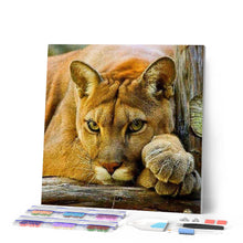 Cargar imagen en el visor de la galería, Punto De Cruz Diamante - Punto De Cruz Diamante - Leona - Figuredart - Leones Mascotas Punto De Cruz Diamante Animales