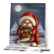 Cargar imagen en el visor de la galería, Punto De Cruz Diamante - Punto De Cruz Diamante - Papá Noel En Su Capilla - Figuredart - Navidad Paisajes Punto De Cruz Diamante Paisajes
