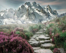 Cargar imagen en el visor de la galería, Punto De Cruz Diamante - Punto De Cruz Diamante - Camino De La Montaña - Figuredart - Montañas Paisajes Punto De Cruz Diamante Paisajes