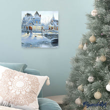 Cargar imagen en el visor de la galería, Punto De Cruz Diamante - Punto De Cruz Diamante - Casa De Las Nieves - Figuredart - Invierno Paisajes Punto De Cruz Diamante Paisajes