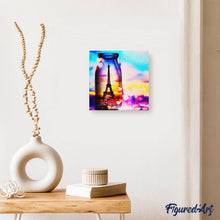 Cargar imagen en el visor de la galería, Punto De Cruz Diamante - Punto De Cruz Diamante - Florero Torre Eiffel - Figuredart - Punto De Cruz Diamante Ciudades Punto De Cruz Diamante