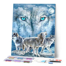Cargar imagen en el visor de la galería, Punto De Cruz Diamante - Punto De Cruz Diamante - Manada De Lobos - Figuredart - Conejos Lobos Mascotas Punto De Cruz Diamante Animales