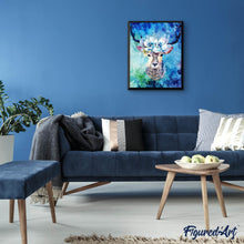 Cargar imagen en el visor de la galería, Punto De Cruz Diamante - Punto De Cruz Diamante - Reno Flores - Figuredart - Flores Mascotas Punto De Cruz Diamante Animales Punto De Cruz