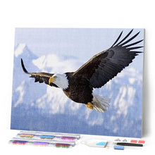 Cargar imagen en el visor de la galería, Punto De Cruz Diamante - Punto De Cruz Diamante - Águila En Vuelo - Figuredart - Mascotas Punto De Cruz Diamante Animales Águilas