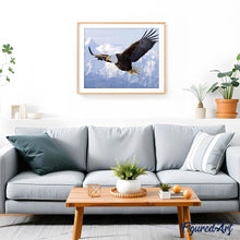 Cargar imagen en el visor de la galería, Punto De Cruz Diamante - Punto De Cruz Diamante - Águila En Vuelo - Figuredart - Mascotas Punto De Cruz Diamante Animales Águilas