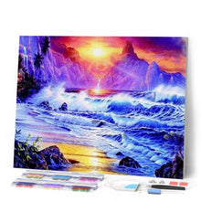 Cargar imagen en el visor de la galería, Punto De Cruz Diamante - Punto De Cruz Diamante - Grandes Olas - Figuredart - Paisajes Punto De Cruz Diamante Paisajes