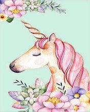 Cargar imagen en el visor de la galería, Punto De Cruz Diamante - Punto De Cruz Diamante - Dibujo Del Unicornio - Figuredart - Mascotas Punto De Cruz Diamante Animales Unicornios