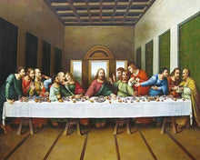 Cargar imagen en el visor de la galería, Punto De Cruz Diamante - Punto De Cruz Diamante - La Última Cena - Figuredart - Punto De Cruz Diamante Religión