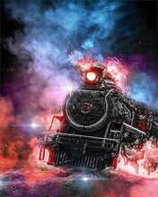 Cargar imagen en el visor de la galería, Punto De Cruz Diamante - Punto De Cruz Diamante - El Tren - Figuredart - Ciudad Punto De Cruz Diamante Ciudades