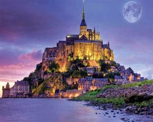 Cargar imagen en el visor de la galería, Punto De Cruz Diamante - Punto De Cruz Diamante - Le Mont Saint Michel - Figuredart - Ciudad Paisajes Punto De Cruz Diamante Ciudades Punto