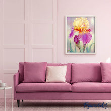 Cargar imagen en el visor de la galería, Punto De Cruz Diamante - Punto De Cruz Diamante - Iris Bicolor - Figuredart - Flores Punto De Cruz Diamante Flores
