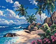 Cargar imagen en el visor de la galería, Punto De Cruz Diamante - Punto De Cruz Diamante - En La Playa - Figuredart - Paisajes Punto De Cruz Diamante Paisajes