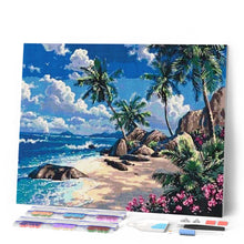 Cargar imagen en el visor de la galería, Punto De Cruz Diamante - Punto De Cruz Diamante - En La Playa - Figuredart - Paisajes Punto De Cruz Diamante Paisajes