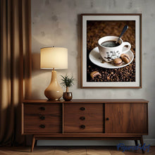 Cargar imagen en el visor de la galería, Punto De Cruz Diamante - Punto De Cruz Diamante - Café Y Macarrones - Figuredart - Cocina Punto De Cruz Diamante Cocina