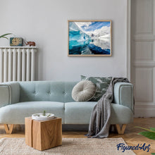 Cargar imagen en el visor de la galería, Punto De Cruz Diamante - Punto De Cruz Diamante - Los Glaciares - Figuredart - Paisajes Punto De Cruz Diamante Paisajes