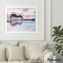 Cargar imagen en el visor de la galería, Punto De Cruz Diamante - Punto De Cruz Diamante - Paisaje Guitarra - Figuredart - Paisajes Punto De Cruz Diamante Paisajes