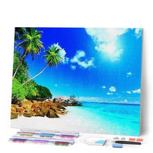 Cargar imagen en el visor de la galería, Punto De Cruz Diamante - Punto De Cruz Diamante - Isla Paraíso - Figuredart - Paisajes Punto De Cruz Diamante Paisajes
