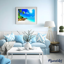 Cargar imagen en el visor de la galería, Punto De Cruz Diamante - Punto De Cruz Diamante - Isla Paraíso - Figuredart - Paisajes Punto De Cruz Diamante Paisajes