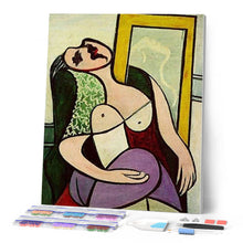 Cargar imagen en el visor de la galería, Punto De Cruz Diamante - Punto De Cruz Diamante - Las Mujeres De Picasso - Figuredart - Obras De Arte Picasso Punto De Cruz Diamante
