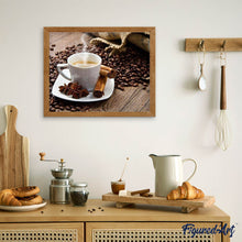 Cargar imagen en el visor de la galería, Punto De Cruz Diamante - Punto De Cruz Diamante - El Café Y Canela - Figuredart - Cocina Punto De Cruz Diamante Cocina