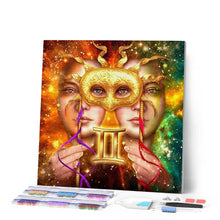 Cargar imagen en el visor de la galería, Punto De Cruz Diamante - Punto De Cruz Diamante - Baile De Máscaras - Figuredart - Punto De Cruz Diamante Romanticismo Romántico