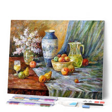 Cargar imagen en el visor de la galería, Punto De Cruz Diamante - Punto De Cruz Diamante - Fruta En La Mesa - Figuredart - Cocina Punto De Cruz Diamante Cocina