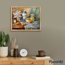 Cargar imagen en el visor de la galería, Punto De Cruz Diamante - Punto De Cruz Diamante - Fruta En La Mesa - Figuredart - Cocina Punto De Cruz Diamante Cocina