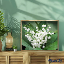 Cargar imagen en el visor de la galería, Punto De Cruz Diamante - Punto De Cruz Diamante - Ramo Muguet - Figuredart - Flores Punto De Cruz Diamante Flores