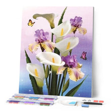 Cargar imagen en el visor de la galería, Punto De Cruz Diamante - Punto De Cruz Diamante - Aromas E Iris - Figuredart - Flores Punto De Cruz Diamante Flores