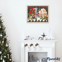 Cargar imagen en el visor de la galería, Punto De Cruz Diamante - Punto De Cruz Diamante - Vector De La Navidad - Figuredart - Cocina Navidad Punto De Cruz Diamante Cocina