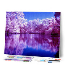 Cargar imagen en el visor de la galería, Punto De Cruz Diamante - Punto De Cruz Diamante - Reflexiones Sobre El Lago - Figuredart - Paisajes Punto De Cruz Diamante Paisajes