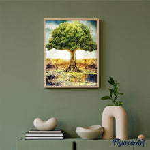 Cargar imagen en el visor de la galería, Punto De Cruz Diamante - Punto De Cruz Diamante - Árbol Majestuoso - Figuredart - Paisajes Punto De Cruz Diamante Paisajes Árboles