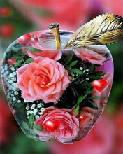 Cargar imagen en el visor de la galería, Punto De Cruz Diamante - Punto De Cruz Diamante - Flor 2 - Figuredart - Flores Punto De Cruz Diamante Flores