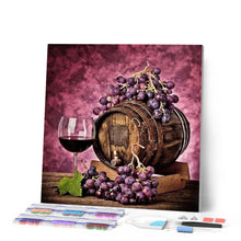 Cargar imagen en el visor de la galería, Punto De Cruz Diamante - Punto De Cruz Diamante - Barril De Vino - Figuredart - Cocina Punto De Cruz Diamante Cocina