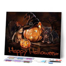 Cargar imagen en el visor de la galería, Punto De Cruz Diamante - Punto De Cruz Diamante - Happy Halloween - Figuredart - Halloween Punto De Cruz Diamante Religión