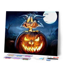 Cargar imagen en el visor de la galería, Punto De Cruz Diamante - Punto De Cruz Diamante - Calabaza De Halloween - Figuredart - Halloween Otros Punto De Cruz Diamante Otros