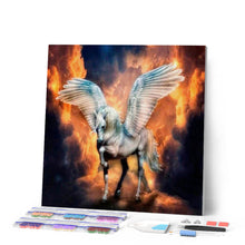 Cargar imagen en el visor de la galería, Punto De Cruz Diamante - Punto De Cruz Diamante - Caballo Volador - Figuredart - Caballos Mascotas Punto De Cruz Diamante Animales