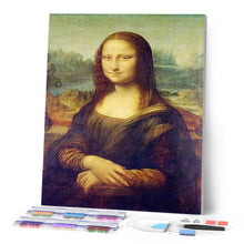 Cargar imagen en el visor de la galería, Punto De Cruz Diamante - Punto De Cruz Diamante - Mona Lisa - Figuredart - Obras De Arte Punto De Cruz Diamante Reproducción De Obras De