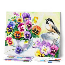 Cargar imagen en el visor de la galería, Punto De Cruz Diamante - Punto De Cruz Diamante - Pequeño Pájaro - Figuredart - Flores Mascotas Punto De Cruz Diamante Animales Punto De
