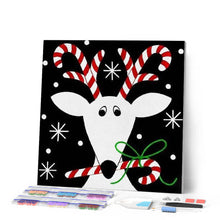 Cargar imagen en el visor de la galería, Punto De Cruz Diamante - Punto De Cruz Diamante - Reno De La Navidad - Figuredart - Navidad Otros Punto De Cruz Diamante Otros Renos