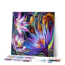 Cargar imagen en el visor de la galería, Punto De Cruz Diamante - Punto De Cruz Diamante - Flores Artísticas - Figuredart - Flores Punto De Cruz Diamante Flores