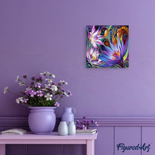 Cargar imagen en el visor de la galería, Punto De Cruz Diamante - Punto De Cruz Diamante - Flores Artísticas - Figuredart - Flores Punto De Cruz Diamante Flores
