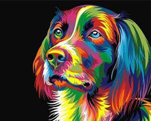 Cargar imagen en el visor de la galería, Punto De Cruz Diamante - Punto De Cruz Diamante - Arte Pop De Perro - Figuredart - Arte Pop Mascotas Perros Punto De Cruz Diamante Animales