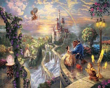Cargar imagen en el visor de la galería, Punto De Cruz Diamante - Punto De Cruz Diamante - El Castillo Encantado - Figuredart - Castillos Paisajes Punto De Cruz Diamante Paisajes