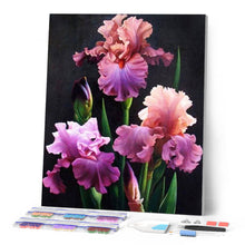 Cargar imagen en el visor de la galería, Punto De Cruz Diamante - Punto De Cruz Diamante - Iris - Figuredart - Flores Punto De Cruz Diamante Flores