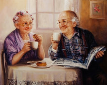 Cargar imagen en el visor de la galería, Punto De Cruz Diamante - Punto De Cruz Diamante - Complicidad - Figuredart - Punto De Cruz Diamante Romanticismo Romántico