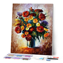 Cargar imagen en el visor de la galería, Punto De Cruz Diamante - Punto De Cruz Diamante - Ramo Champetre - Figuredart - Flores Punto De Cruz Diamante Flores