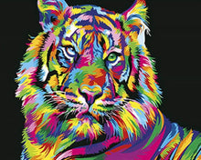 Cargar imagen en el visor de la galería, Diamond Painting - Tigre Pop Art